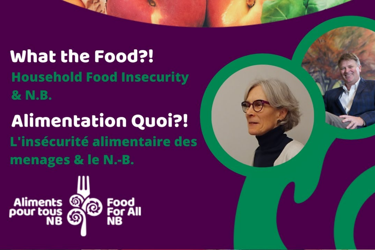 “What the Food?!” Household Food Insecurity & New Brunswick