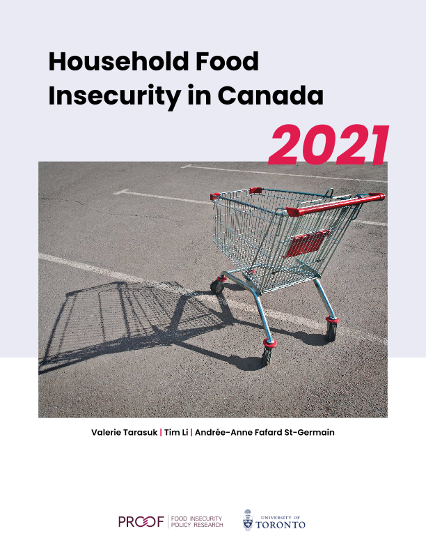 Household Food Insecurity, 2021 cover