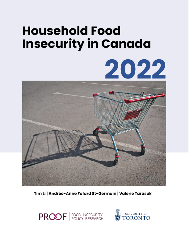 Household Food Insecurity, 2022 cover